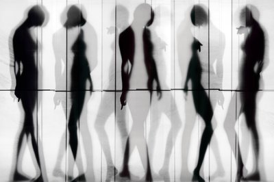 Verschwommene Silhouetten von Igor Shrayer