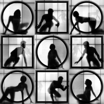 Dynamisches Gitter Silhouetten von Igor Shrayer