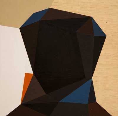 Facettiertes Abstraktes Porträt von Ildefonso Martín
