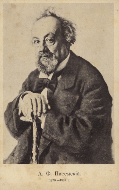 Aleksey Pisemsky, russischer Romanautor und Dramatiker von Ilya Efimovich Repin