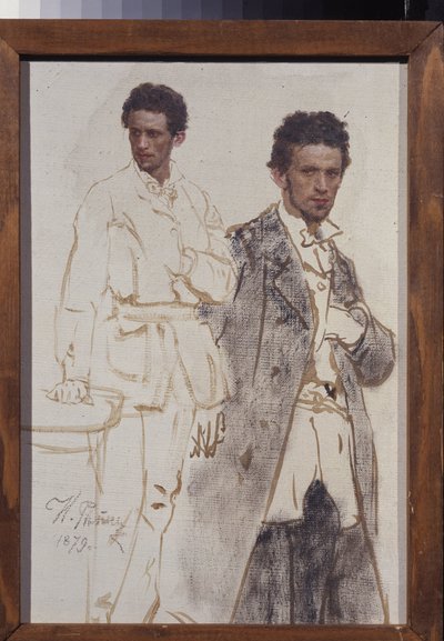 Porträt von Nikolai Ventsel von Ilya Efimovich Repin