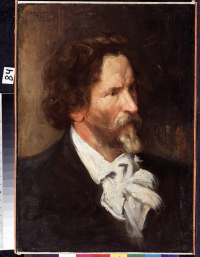 Porträt des Künstlers Ilya E. Repin von Ilya Efimovich Repin