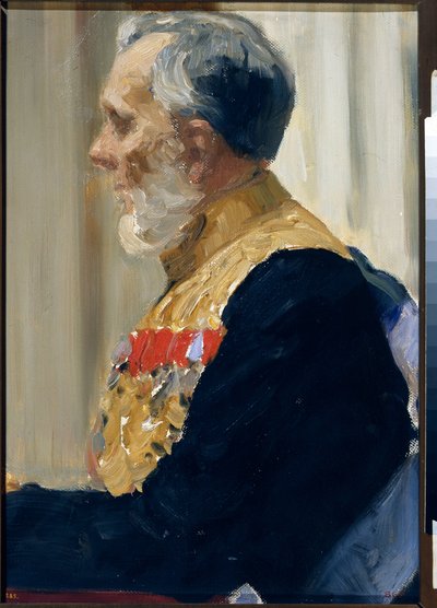Porträt des Grafen Konstantin Iwanowitsch von der Pahlen von Ilya Efimovich Repin
