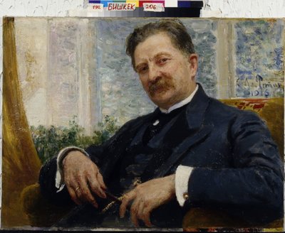 Porträt des Ingenieurs Y.M. Vengerov von Ilya Efimovich Repin