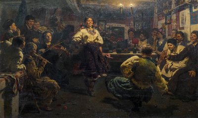 Vetchornitsi von Ilya Efimovich Repin