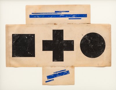 Suprematistisches Muster, ca. 1921 von Ilya Grigorevich Chashnik