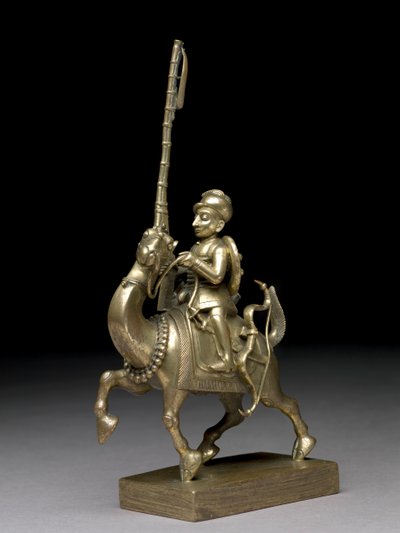 Ein Schütze auf einem Kamel reitend, Vizagapatam, um 1795 von Indian School