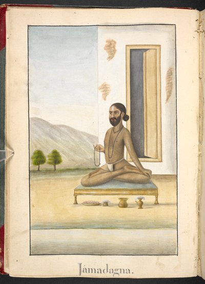 Jamadagni, Vater von Parasurama von Indian School