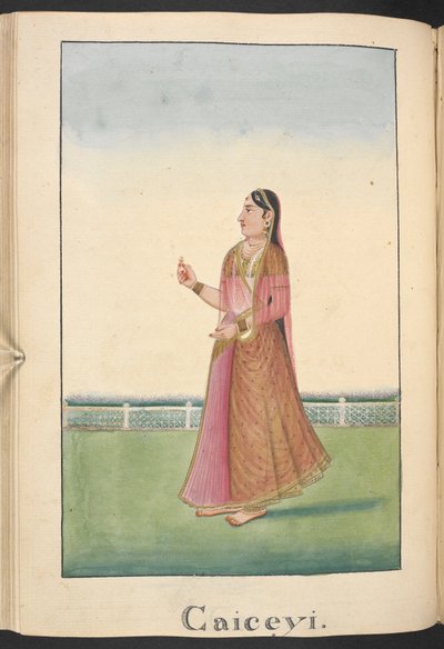 Kaikeyi, Frau von König Dasaratha und Mutter von Bharata von Indian School
