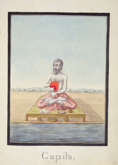 MSS EUR C 116/1 f.77r Der Weise Kapila, aus dem hinduistischen Epos 