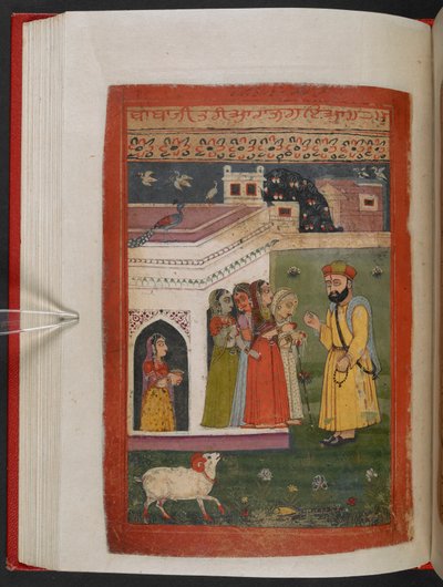 MS Panj B 40, f.79v, Illustration aus der 
