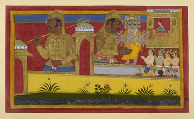 Mahodara plant, Sita zu täuschen; Kumbhakarna verabschiedet sich von Indian School