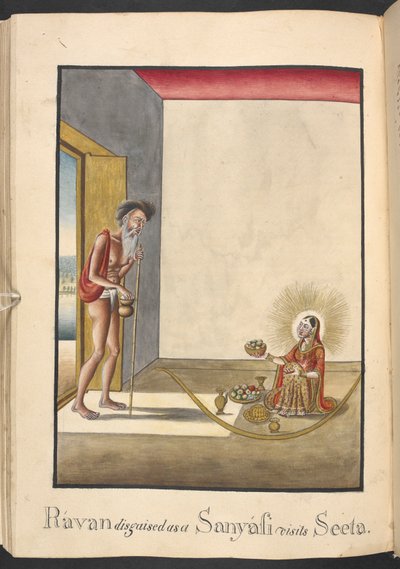 Ravana, Dämonenkönig von Lanka von Indian School