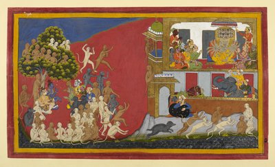 Spione Shuka und Sarana suchen Feindinformationen, während Ramas Verbündete Lanka umzingeln von Indian School