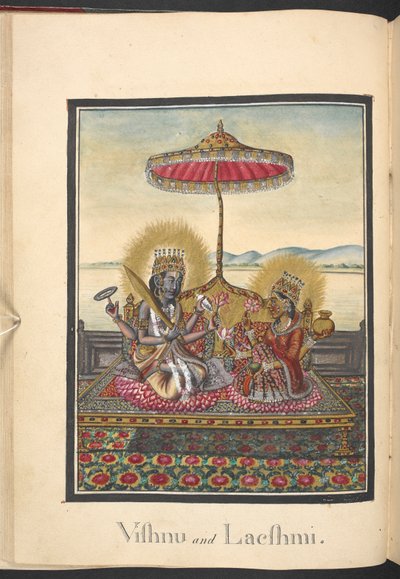 Vishnu und Lakshmi von Indian School