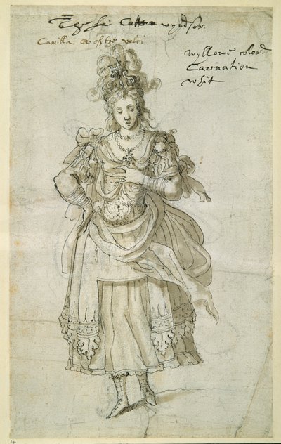 Camilla, um 1609 von Inigo Jones
