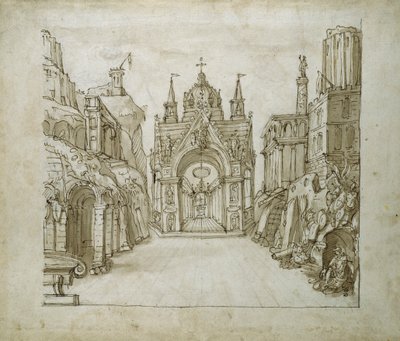 St. Georgs Portikus, ca. 1610 von Inigo Jones