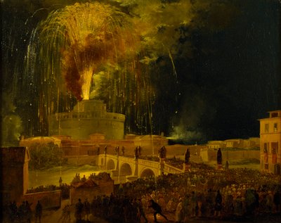 La Girandola: Feuerwerk am Castel Sant