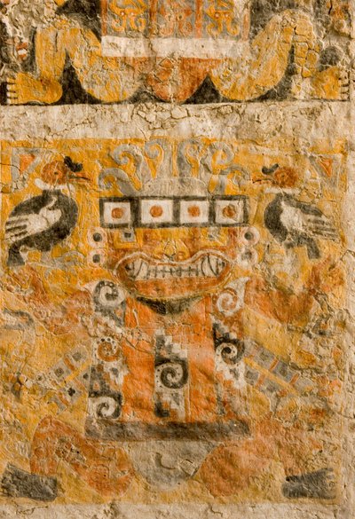 Am Huaca El Brujo, das Hauptgrab in der nordwestlichen Ecke von El Brujo, 2005 von Ira Block