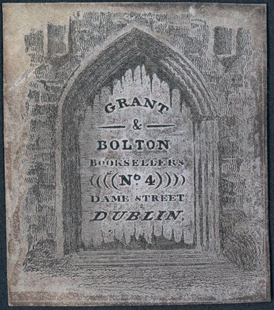 Handelskarte, Grant & Bolton von Irish School