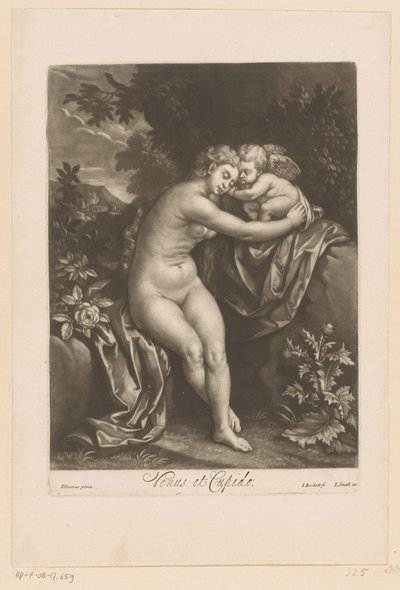 Venus und Cupido von Isaac Beckett
