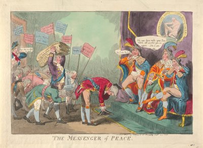 Der Friedensbote von Isaac Cruikshank