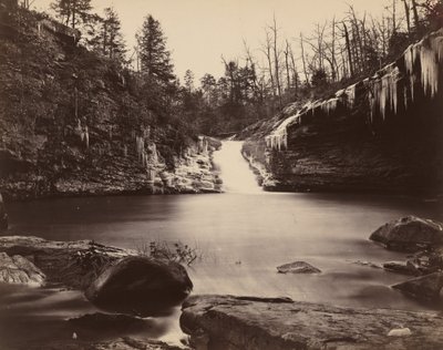 Lula Lake, Upper Falls, Lookout Mountain, Georgia, 1864-1865 von Isaac H. Bonsall