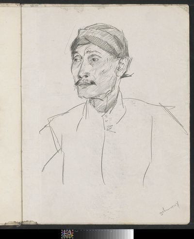 Porträt eines unbekannten Mannes von Isaac Israels