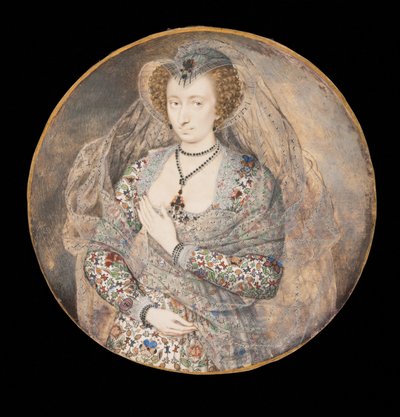 Unbekannte Dame von Isaac Oliver