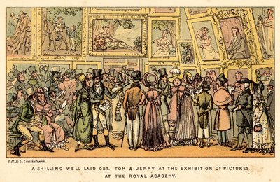 Ein gut angelegter Schilling von Isaac, Robert and George Cruikshank