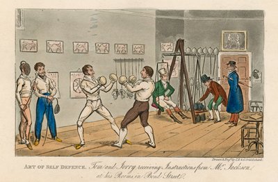 Kunst der Selbstverteidigung von Isaac, Robert and George Cruikshank