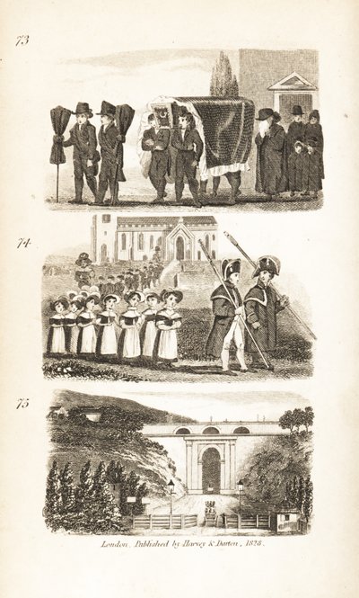 Das Begräbnis, die Charity-Kinder und der Highgate-Tunnel von Isaac Taylor