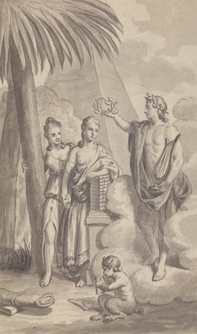 Town and Country Magazine, Frontispiz für Band X von 1778 von Isaac Taylor