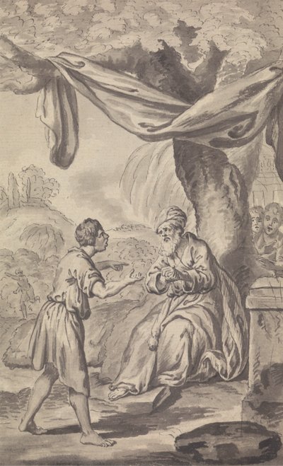 Unidentifizierte Zeitschrift / Theaterillustration von Isaac Taylor