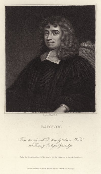 Porträt von Isaac Barrow von Isaac Whood