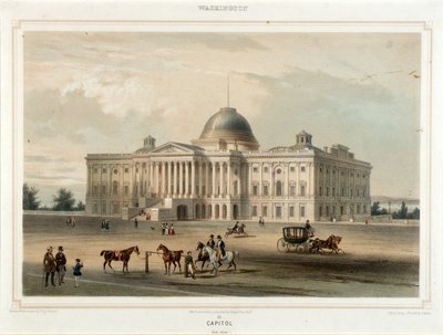 Washington--Kapitol (Ostansicht) von Isidore Laurent Deroy