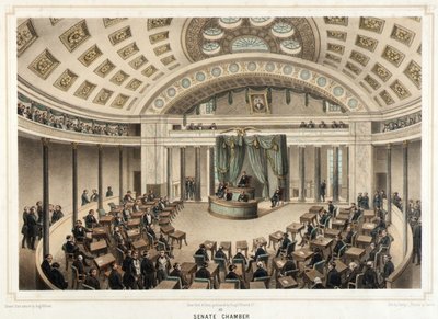 Washington--Senatskammer von Isidore Laurent Deroy