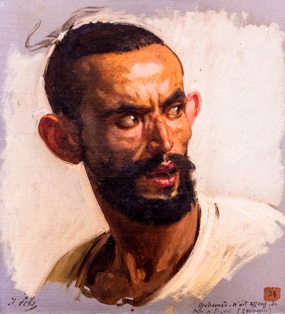 Kabyle Kopf, um 1861 von Isidore Pils