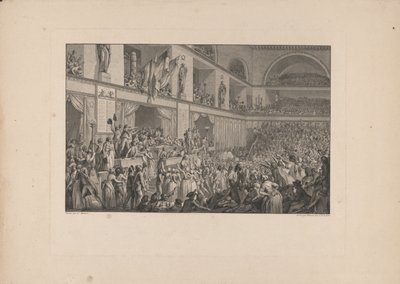 Die Verfassung vom 24. Juni 1793, ca. 1796 von Isidore Stanislas Helman