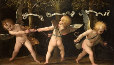 Allegorie mit geflügelten Putten von Isidoro Bianchi