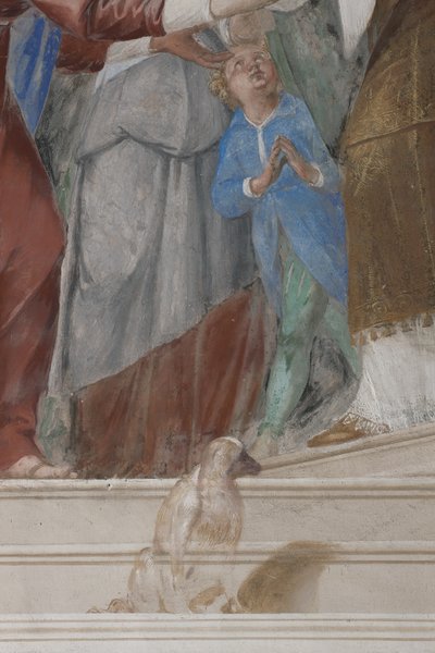 Kind (Detail) aus Die Darstellung Jesu im Tempel von Isidoro Bianchi
