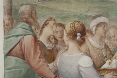 (Detail) aus Die Darstellung Jesu im Tempel von Isidoro Bianchi
