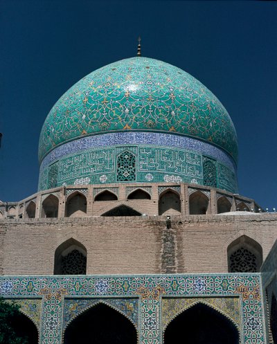 Ansicht der Shah-Moschee (auch bekannt als Imam-Moschee) von Islamic School