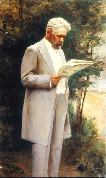 Porträt des Autors Nikolay G. Garin (1852-1906) von Israel Abramovich Pass