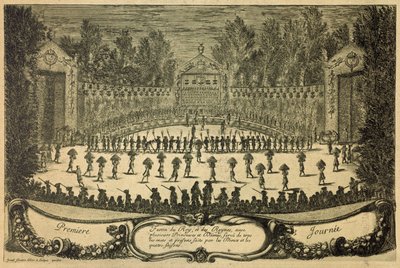 Feste in Versailles von Israel Sylvestre