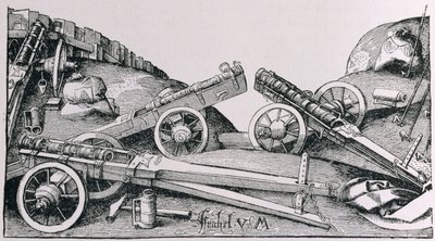 Kanone aus der Zeit von Cortes, aus 