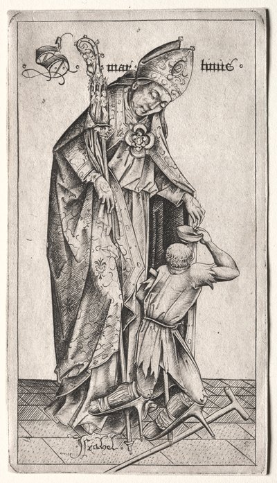 St. Martin von Israhel van Meckenem