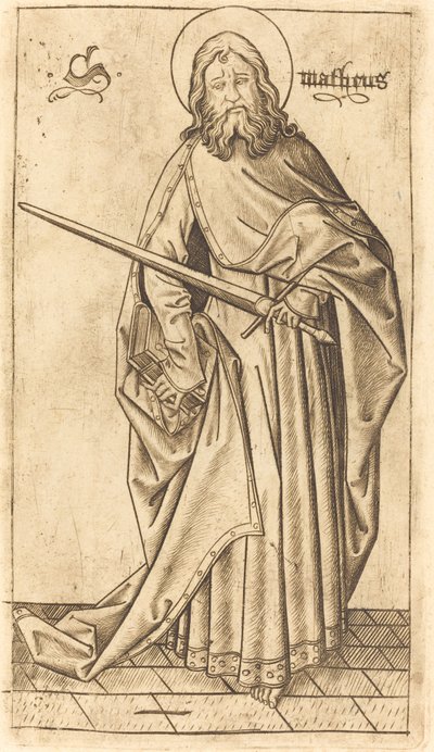 Paulus (?) oder Matthäus (?) von Israhel van Meckenem after Master E.S.