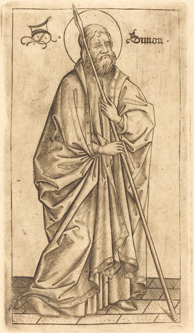 Thomas (?) oder Simon (?) von Israhel van Meckenem after Master E.S.