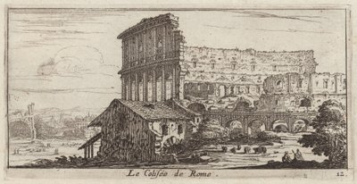 Das Kolosseum von Rom von Israël Silvestre